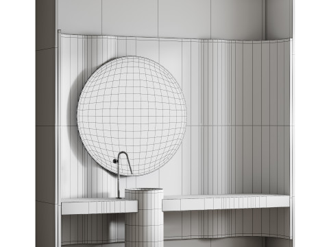 Bathroom furniture 32 Modelo 3D