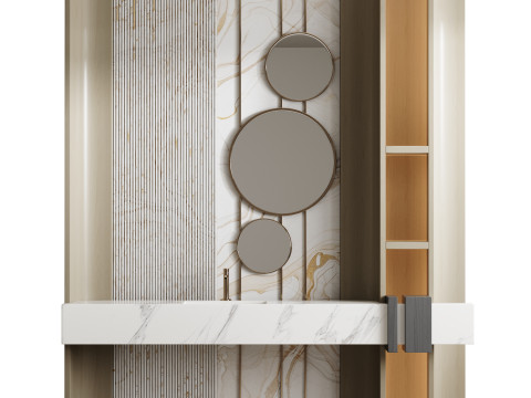 Bathroom furniture 34 Model 3D