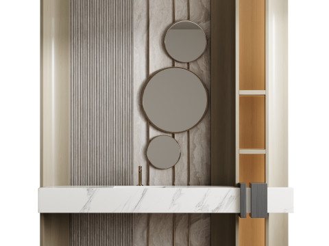Bathroom furniture 34 Model 3D