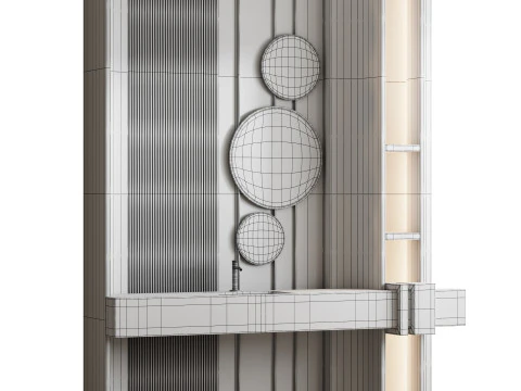 Mobili da bagno 34 Modello 3D