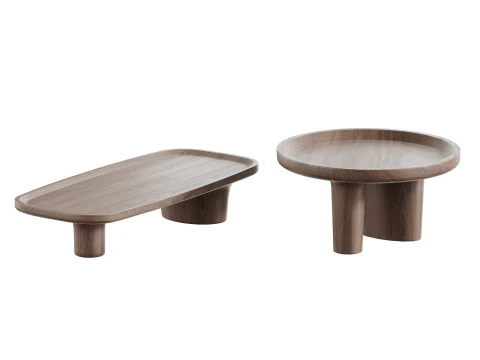 Couchtische MOKUME 3D Modell