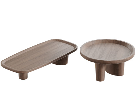 Coffee tables MOKUME 3Dモデル