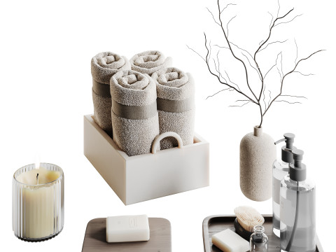 Decorative SET 010 Modèle 3D