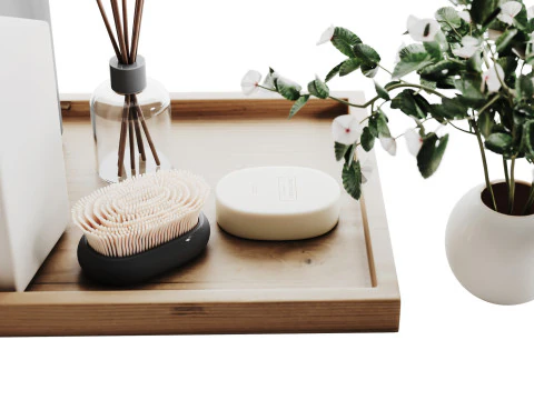 Decorative Set 011 3D Model