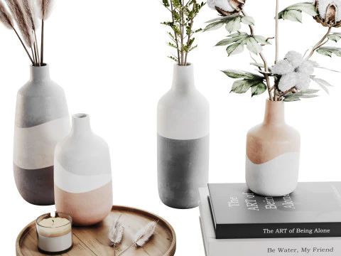 Decorative Set 014 3D Model