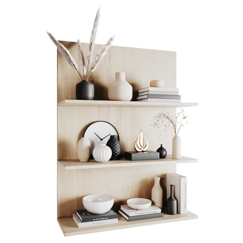 Decorative SET 015 Modelo 3D .c4d .max .obj .3ds .fbx .stl .blend