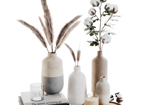 Decorative Set 017 3D 模型