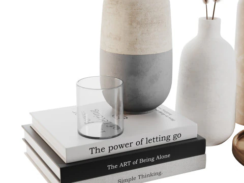 Декоративний набір 017 3D Модель