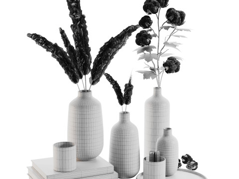 Decorative Set 017 3D Model