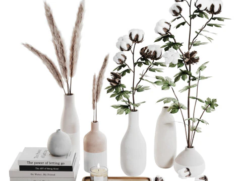 Decorative Set 017 3D Model