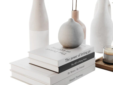 Decorative Set 017 3D Model