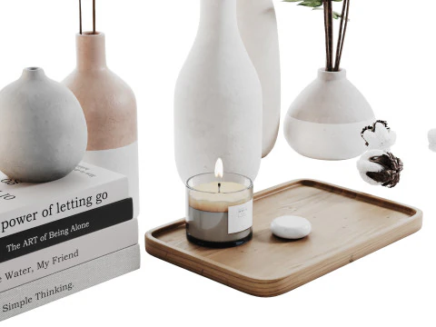 Decorative Set 017 3D Model