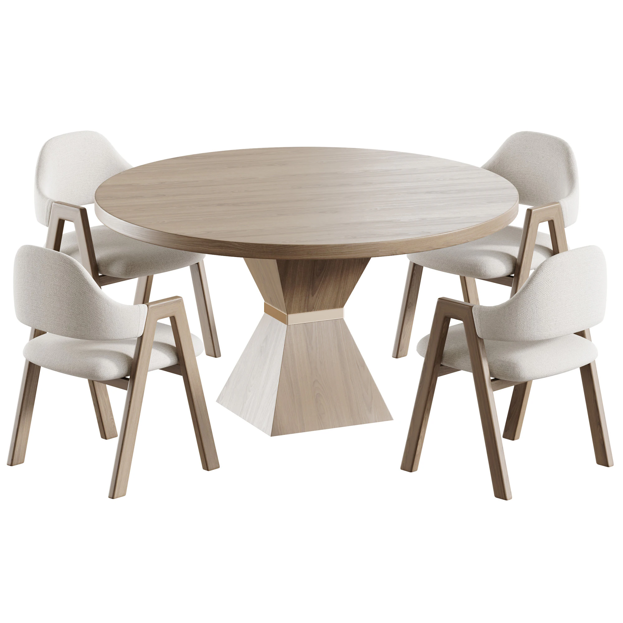 Dining table ALLIANCE 3D Model .c4d .max .obj .3ds .fbx .stl .blend 