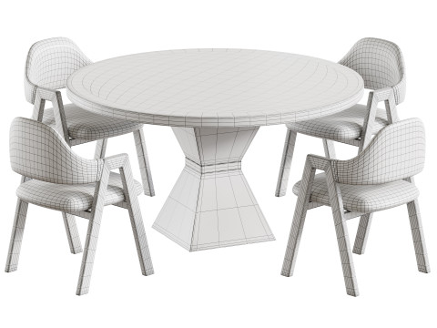 Dining table ALLIANCE 3D-Modell