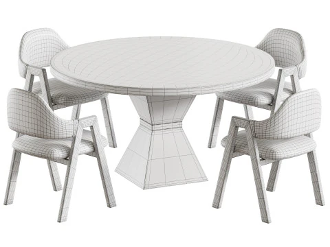 Dining table ALLIANCE 3D Model
