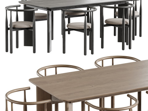 Dining table Ando 3D Модель