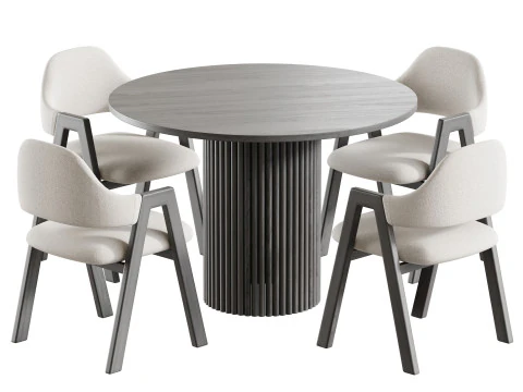 डाइनिंग टेबल बेकरगो 3D मॉडल