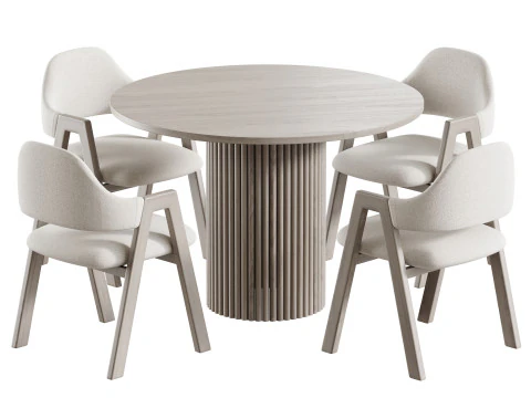 डाइनिंग टेबल बेकरगो 3D मॉडल