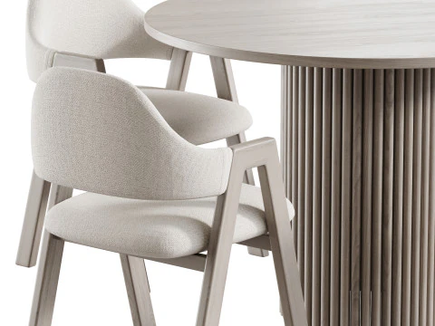 डाइनिंग टेबल बेकरगो 3D मॉडल