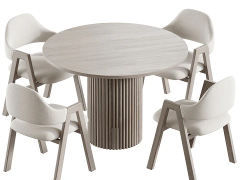 डाइनिंग टेबल बेकरगो 3D मॉडल