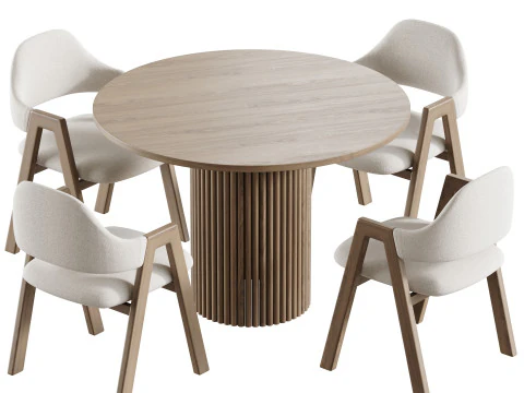 डाइनिंग टेबल बेकरगो 3D मॉडल