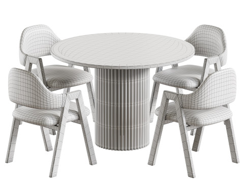 Dining table BAKERGO Modelo 3D