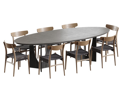 Dining table BRISBANE 3D Модель