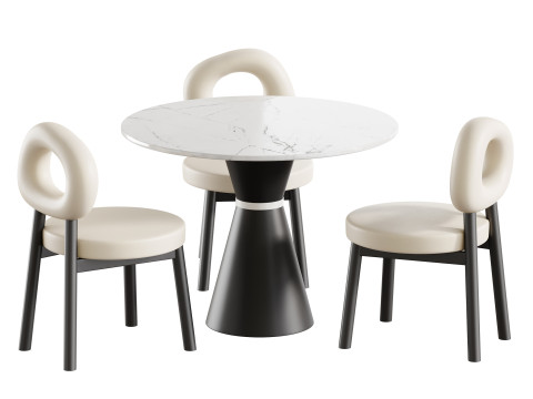 Dining table CAIRNS Modello 3D