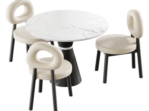 Dining table CAIRNS 3D Model