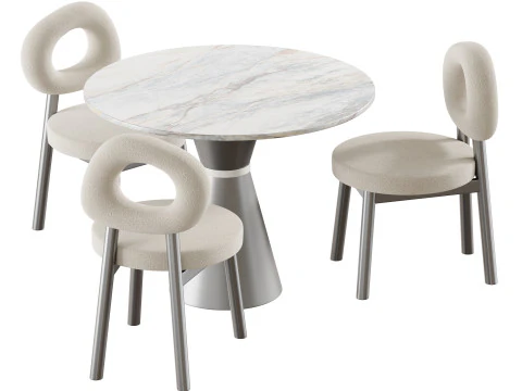 Dining table CAIRNS 3D Model