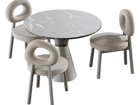 Dining table CAIRNS 3D Model