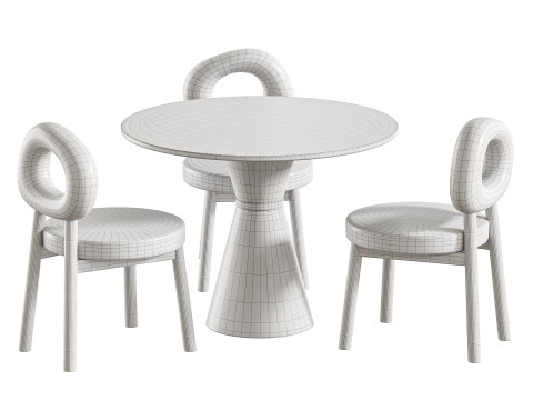Dining table CAIRNS 3D 모델