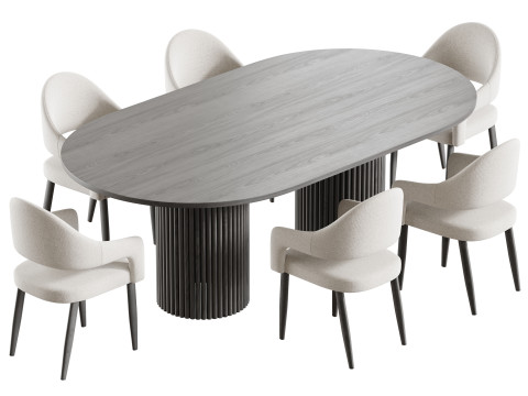 Dining table EDINBURGH Model 3D