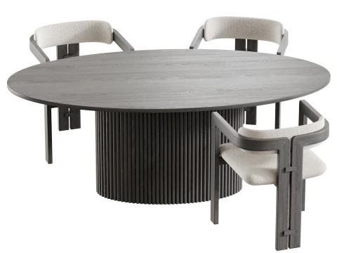 Dining table FIVORIANA 3D Model