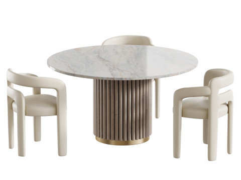 Dining table HAMBURG Modelo 3D
