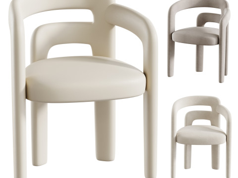 Dining table HAMBURG Modello 3D