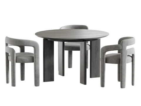 डाइनिंग टेबल कहो 3D मॉडल