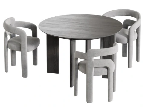 डाइनिंग टेबल कहो 3D मॉडल