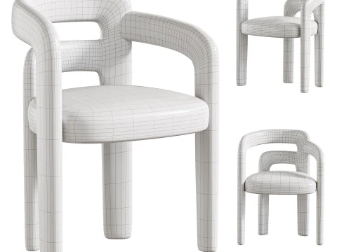 डाइनिंग टेबल कहो 3D मॉडल