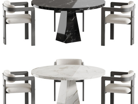 Dining table MELBOURNE Modelo 3D