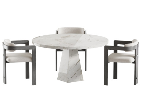 Dining table MELBOURNE 3D 모델