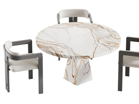 Dining table MELBOURNE 3D 모델