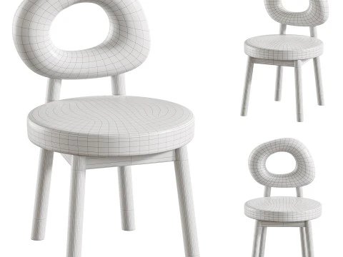 St&oacute;ł do jadalni NEWMAN Model 3D