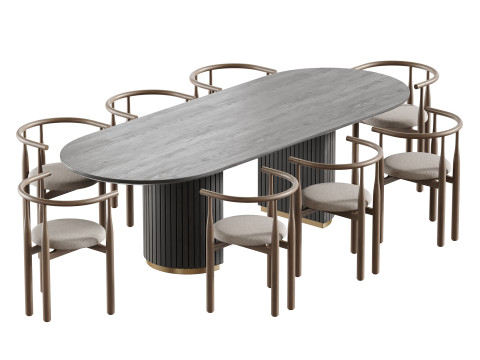 Dining table RENMARK Model 3D