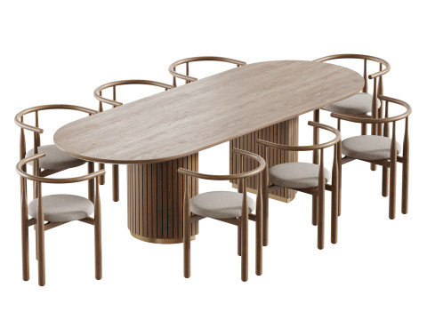 Dining table RENMARK Model 3D