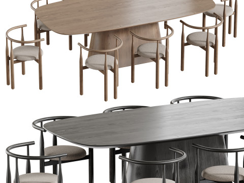 Dining table SHIMA Modelo 3D