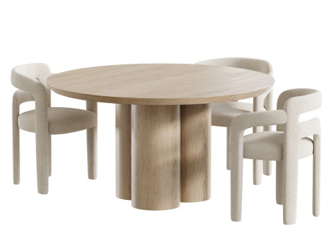 St&oacute;ł do jadalni SOLFORD Model 3D