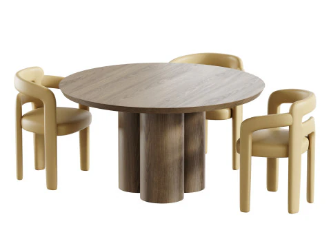 Dining table SOLFORD 3D Model