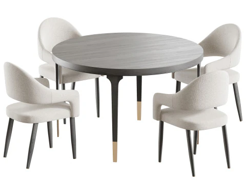 Dining table TORONTO 3D Model