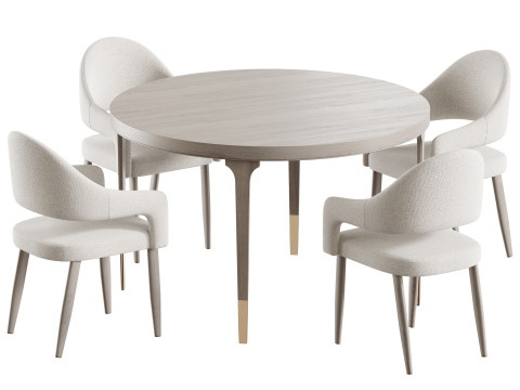 Dining table TORONTO 3D Model